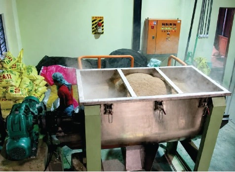 Industrial Double Helical Ribbon Blender Machine